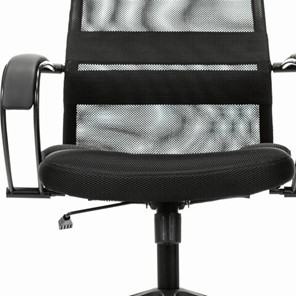 Кресло Brabix Premium Stalker EX-608 PL (ткань-сетка/кожзам, черное) в Петрозаводске - предосмотр 10