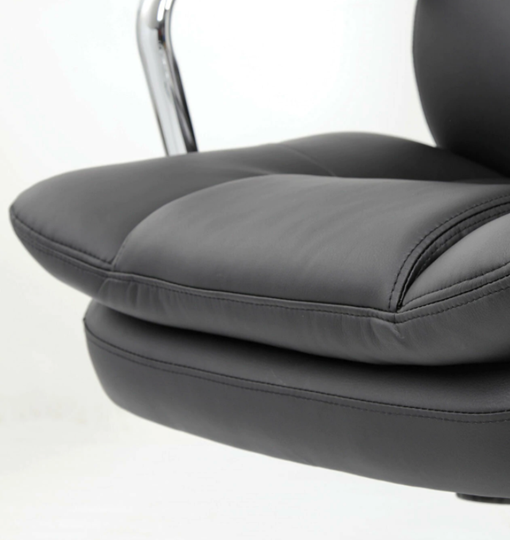 Кресло Brabix Premium Amadeus EX-507 (экокожа, хром, черное) в Петрозаводске - изображение 6