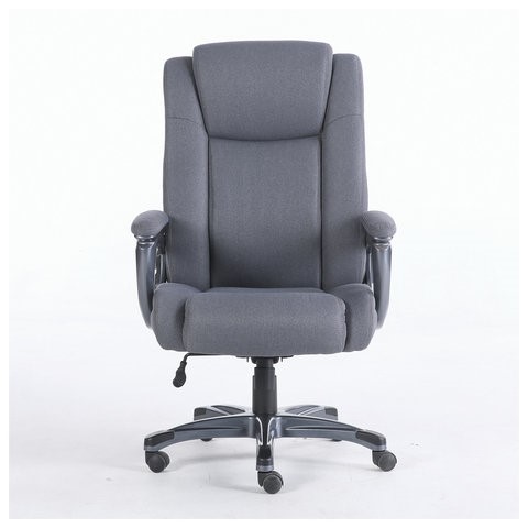 Кресло офисное Brabix Premium Solid HD-005 (ткань, серое) в Петрозаводске - изображение 2