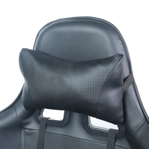 Кресло офисное Brabix GT Carbon GM-115 (две подушки, экокожа, черное) в Петрозаводске - изображение 5