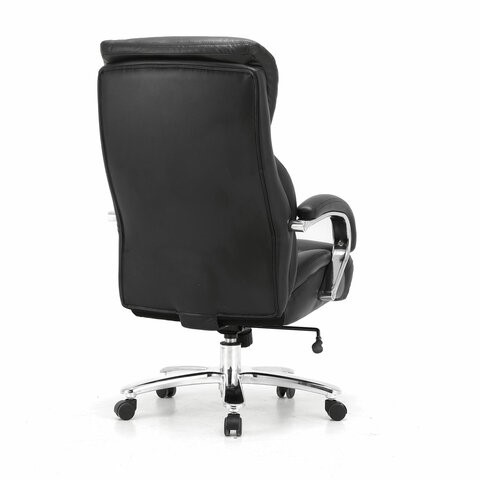 Кресло офисное Brabix Premium Pride HD-100 (натуральная кожа, черное) 531940 в Петрозаводске - изображение 2