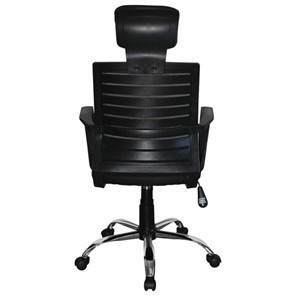 Компьютерное кресло Brabix Victory MG-016 (подголовник, хром, черное) в Петрозаводске - предосмотр 3