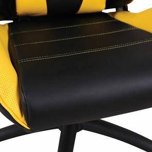 Офисное кресло Brabix GT Master GM-110 (две подушки, экокожа, черное/желтое) 531927 в Петрозаводске - предосмотр 8