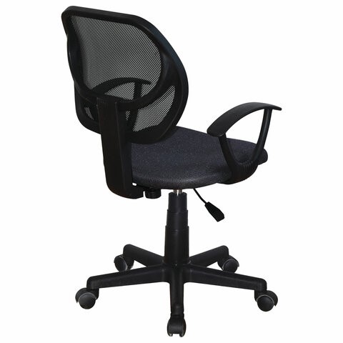 Кресло компьютерное Brabix Flip MG-305 (ткань TW, серое/черное) 531951 в Петрозаводске - изображение 2