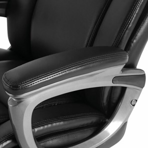 Кресло Brabix Premium Solid HD-005 (рециклированная кожа, черное) 531941 в Петрозаводске - предосмотр 7