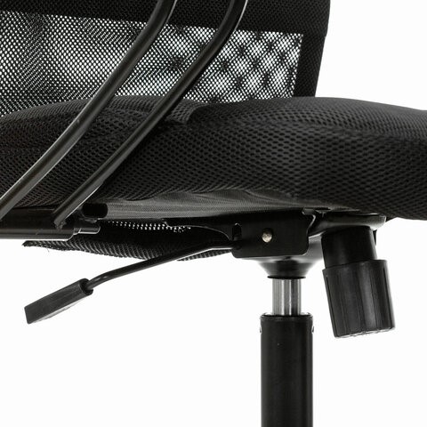 Кресло Brabix Premium Stalker EX-608 PL (ткань-сетка/кожзам, черное) в Петрозаводске - изображение 5