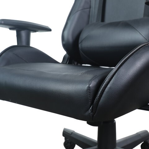 Кресло офисное Brabix GT Carbon GM-115 (две подушки, экокожа, черное) в Петрозаводске - изображение 8