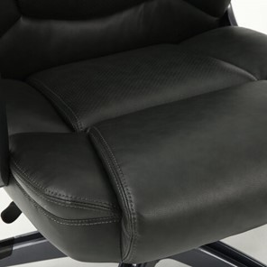 Кресло Brabix Premium Favorite EX-577 (пружинный блок, рециклированная кожа, серое) 531935 в Петрозаводске - предосмотр 7