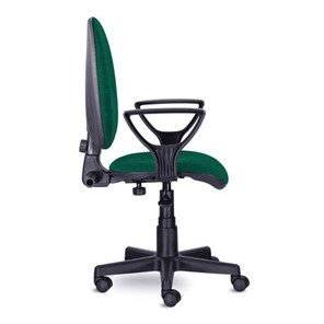 Кресло офисное Brabix Prestige Ergo MG-311 (регулируемая эргономичная спинка, ткань,черно-зеленое) 532421 в Петрозаводске - предосмотр 1