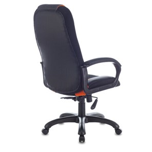Компьютерное кресло Brabix Premium Rapid GM-102 (экокожа/ткань, черно/оранжевое) в Петрозаводске - предосмотр 2