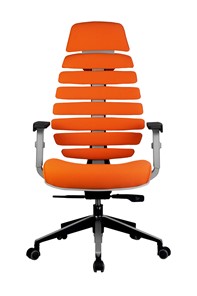 Кресло Riva Chair SHARK (Оранжевый/серый) в Петрозаводске - предосмотр 1