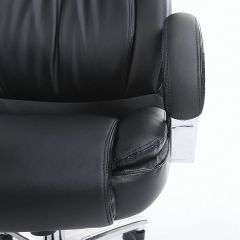 Офисное кресло Brabix Premium Advance EX-575 (хром, экокожа, черное) 531825 в Петрозаводске - изображение 11