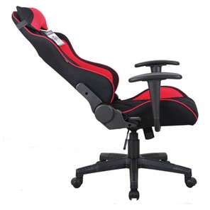 Офисное кресло Brabix GT Racer GM-100 (подушка, ткань, черное/красное) в Петрозаводске - предосмотр 3