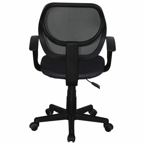 Кресло компьютерное Brabix Flip MG-305 (ткань TW, серое/черное) 531951 в Петрозаводске - изображение 3