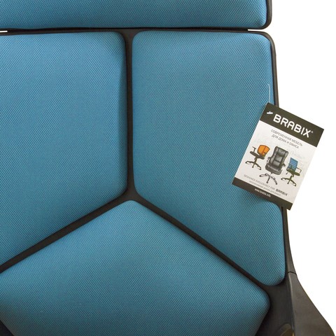 Компьютерное кресло Brabix Premium Prime EX-515 (ткань, голубое) в Петрозаводске - изображение 5