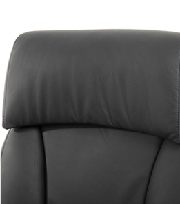 Кресло компьютерное Brabix Premium Phaeton EX-502 (натуральная кожа, хром, черное) в Петрозаводске - предосмотр 5