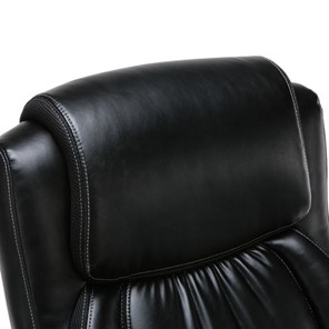 Кресло Brabix Premium Status HD-003 (рециклированная кожа, хром, черное) 531821 в Петрозаводске - предосмотр 5