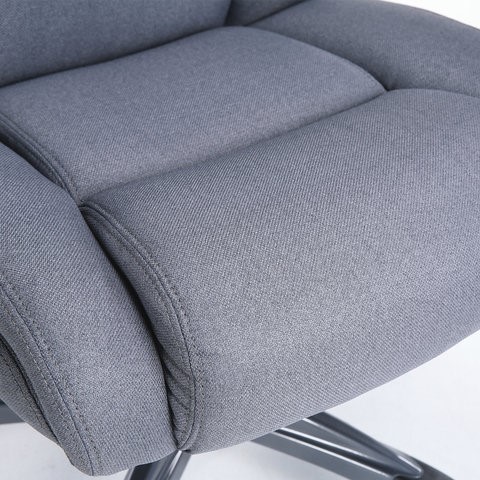 Кресло офисное Brabix Premium Solid HD-005 (ткань, серое) в Петрозаводске - изображение 7