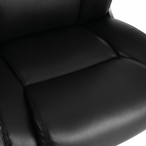 Кресло Brabix Premium Solid HD-005 (рециклированная кожа, черное) 531941 в Петрозаводске - изображение 6