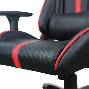 Кресло компьютерное Brabix GT Carbon GM-120 (две подушки, экокожа, черное/красное) 531931 в Петрозаводске - предосмотр 9
