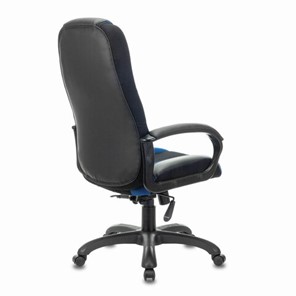 Компьютерное кресло Brabix Premium Rapid GM-102 (экокожа/ткань, черное/синее) в Петрозаводске - предосмотр 2