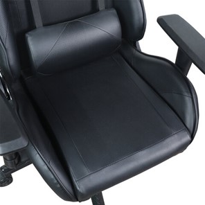 Кресло офисное Brabix GT Carbon GM-115 (две подушки, экокожа, черное) в Петрозаводске - предосмотр 7