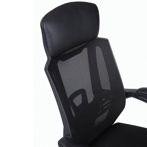 Компьютерное кресло Brabix Nexus ER-401 (с подлокотниками, черное) в Петрозаводске - изображение 7