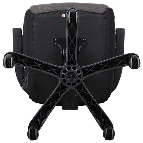 Компьютерное кресло Brabix Techno GM-002 (ткань, черное/серое, вставки белые) в Петрозаводске - изображение 4