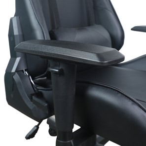 Кресло офисное Brabix GT Carbon GM-115 (две подушки, экокожа, черное) в Петрозаводске - предосмотр 9