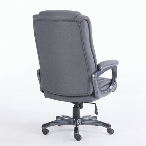 Кресло офисное Brabix Premium Solid HD-005 (ткань, серое) в Петрозаводске - изображение 3