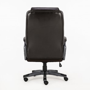 Кресло компьютерное Brabix Premium Favorite EX-577 (пружинный блок, рециклир. кожа, коричневое) 531936 в Петрозаводске - предосмотр 4