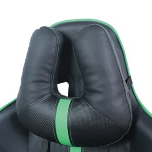 Офисное кресло Brabix GT Carbon GM-120 (две подушки, экокожа, черное/зеленое) 531929 в Петрозаводске - предосмотр 5