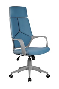 Офисное кресло Riva Chair 8989 (Синий/серый) в Петрозаводске