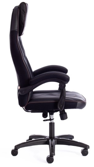 Кресло компьютерное ARENA кож/зам, черный/черный карбон, 36-6/карбон черный арт.13561 в Петрозаводске - изображение 1
