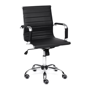 Компьютерное кресло URBAN-LOW кож/зам, черный, арт.14460 в Петрозаводске
