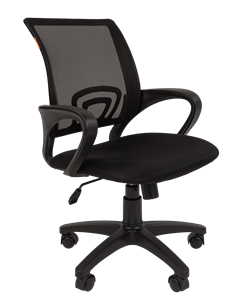 Кресло офисное CHAIRMAN 696 black Сетчатый акрил DW62 черный в Петрозаводске - предосмотр