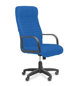 Кресло для руководителя Атлант, ткань TW / синяя в Петрозаводске