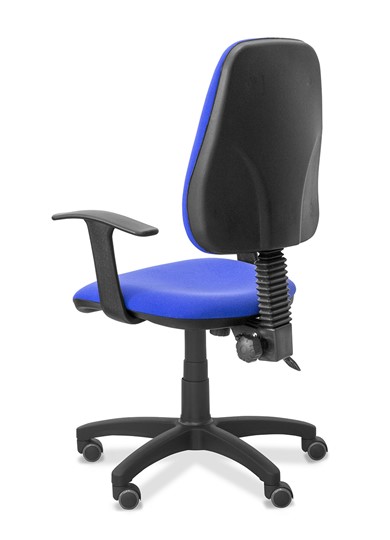 Кресло в офис  Эльза Т, ткань Colori / синяя в Петрозаводске - изображение 2