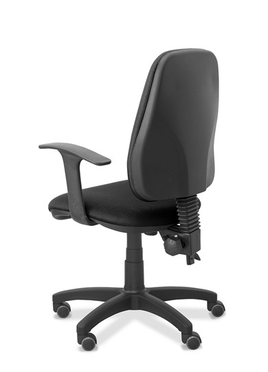 Кресло для персонала Эльза Т, ткань TW / черная в Петрозаводске - изображение 1