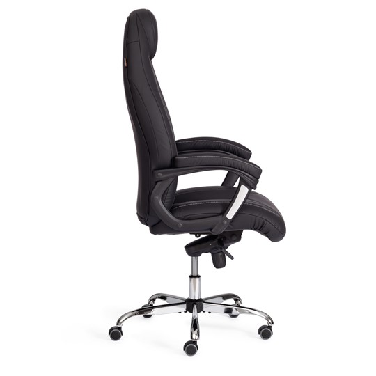 Офисное кресло BOSS Lux, кож/зам, черный, арт.21151 в Петрозаводске - изображение 1