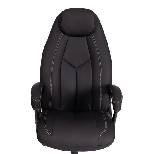 Офисное кресло BOSS Lux, кож/зам, черный, арт.21151 в Петрозаводске - изображение 6