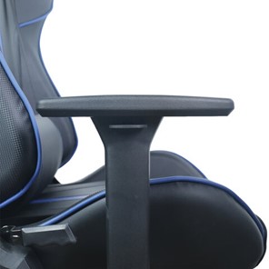 Кресло BRABIX "GT Carbon GM-120", две подушки, экокожа, черное/синее, 531930 в Петрозаводске - предосмотр 13