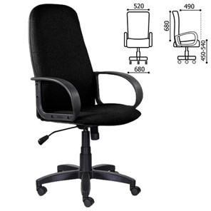 Кресло офисное Brabix Praktik EX-279 (ткань С, черное) 532017 в Петрозаводске - предосмотр 5