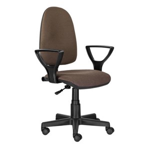 Офисное кресло Brabix Prestige Ergo MG-311 (регулируемая эргономичная спинка, ткань, коричневое) 531875 в Петрозаводске