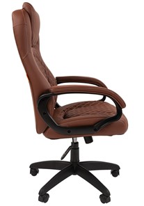 Компьютерное кресло CHAIRMAN 432, экокожа, цвет коричневый в Петрозаводске - предосмотр 4