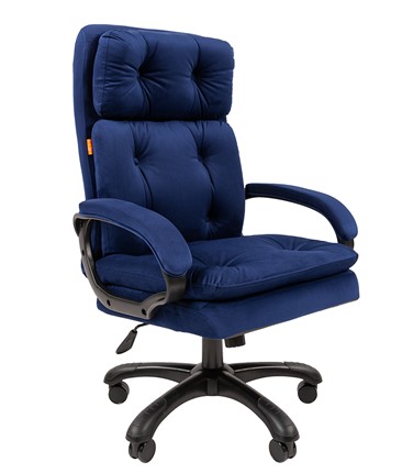 Кресло офисное CHAIRMAN 442 Ткань синий в Петрозаводске - изображение