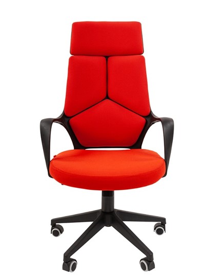 Офисное кресло CHAIRMAN 525, красное в Петрозаводске - изображение 1