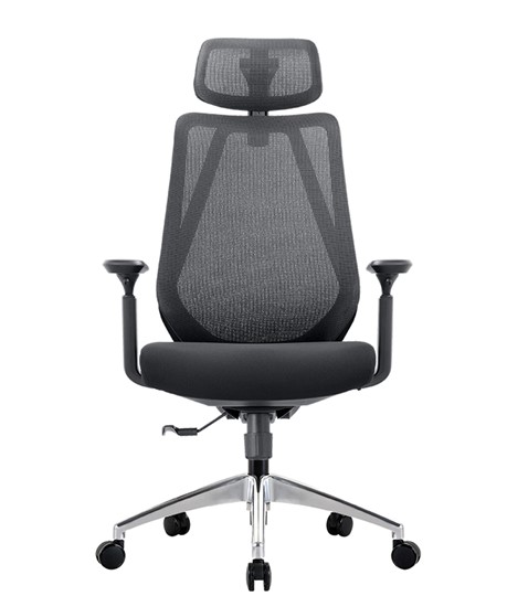 Офисное кресло CHAIRMAN 580 Сетчатый акрил серый / Полиэстер черный в Петрозаводске - изображение 3