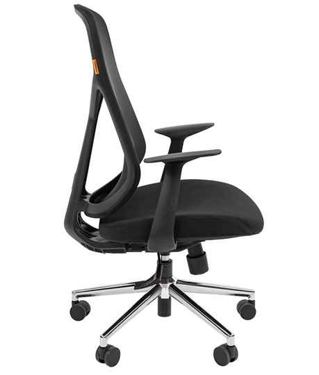 Офисное кресло CHAIRMAN 588 Сетчатый акрил черный / Ткань полиэстер черный в Петрозаводске - изображение 2