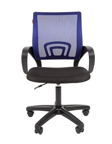 Офисное кресло CHAIRMAN 696 black LT, синий в Петрозаводске - предосмотр 1